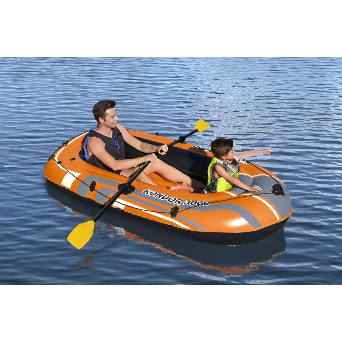 Плот Bestway Hydro-Force 2420×1410 мм Photo 22