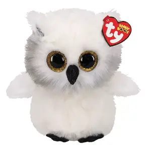 Toy owl TY Austin - plush figure for ages 3+