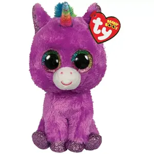 Плюшевая игрушка TY Beanie Boos Rosette — единорог, маленькая коллекционная мягкая игрушка