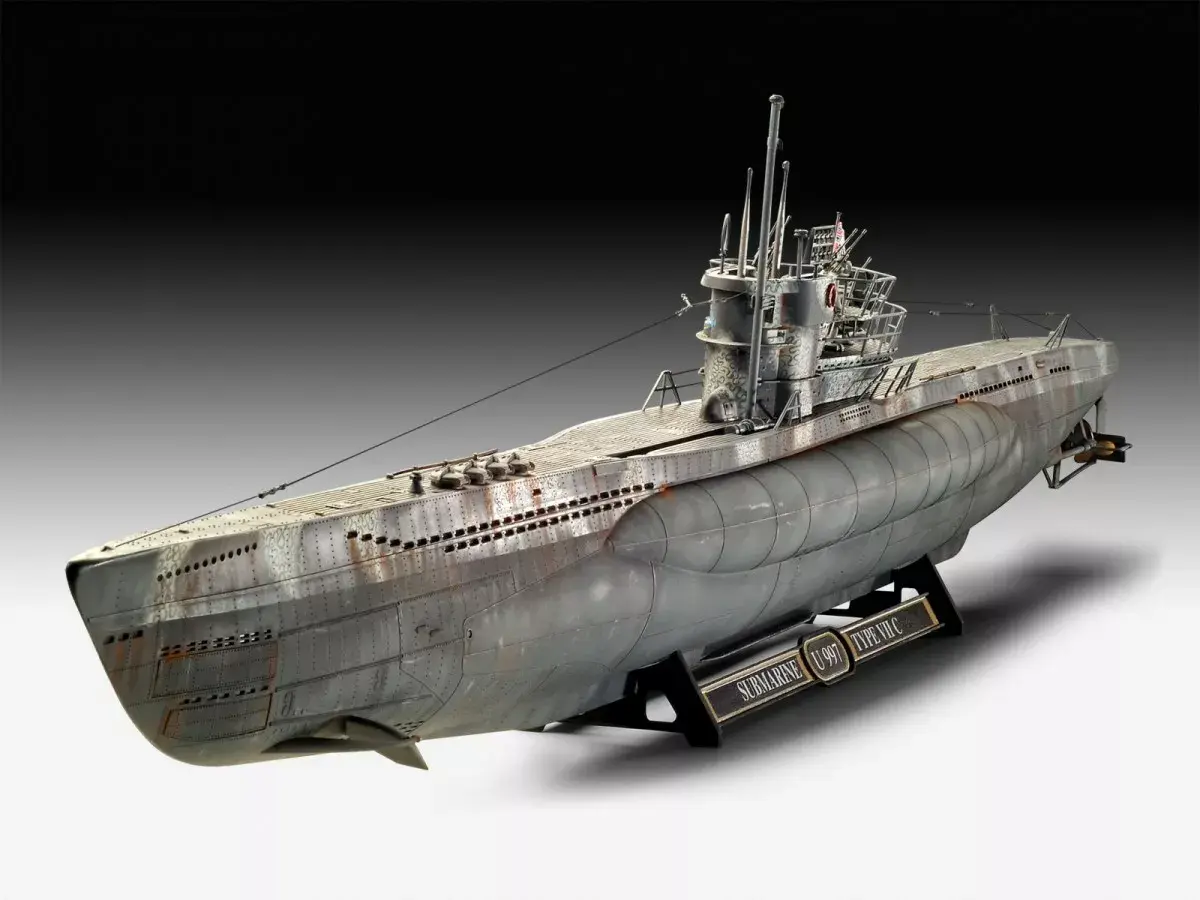 REVELL пластикомодель подлодка Type VII C/41 1/72 Photo 3