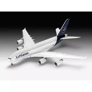 Sastādīta modeļa Revell Airbus A380-800 Lufthansa Jaunā krāsojumā