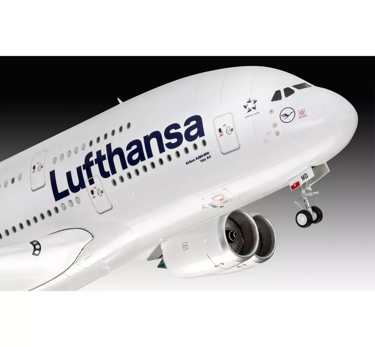 Sastādīta modeļa Revell Airbus A380-800 Photo 3