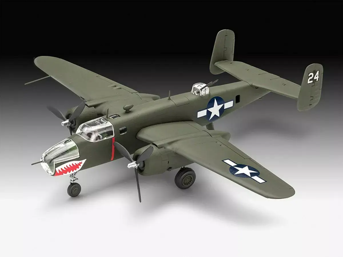 REVELL B-25 Mitchell пластиковая модель 1:72 Photo 3