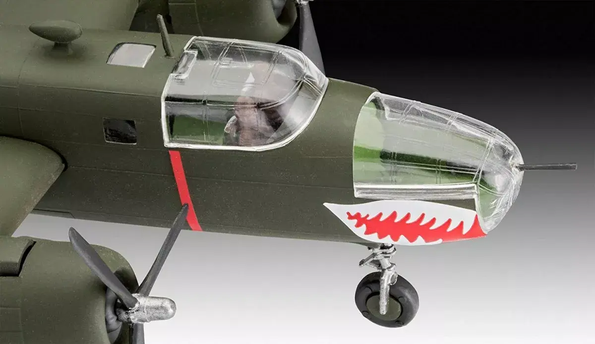 REVELL B-25 Mitchell пластиковая модель 1:72 Photo 5