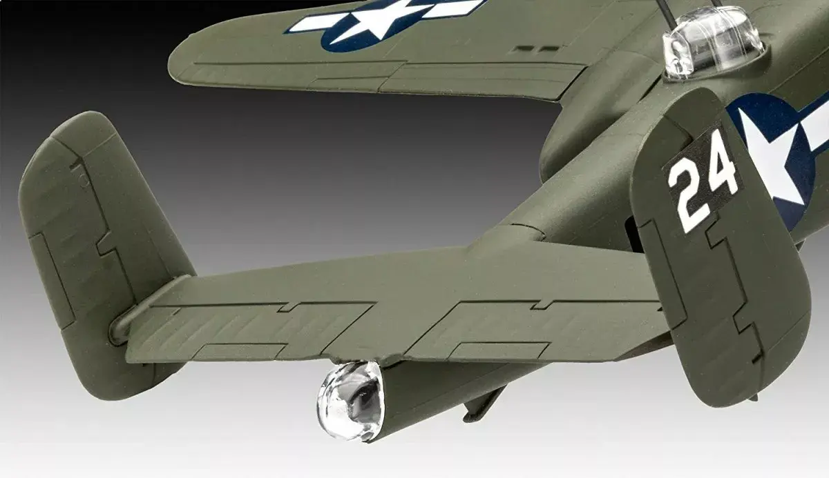 REVELL B-25 Mitchell пластиковая модель 1:72 Photo 6