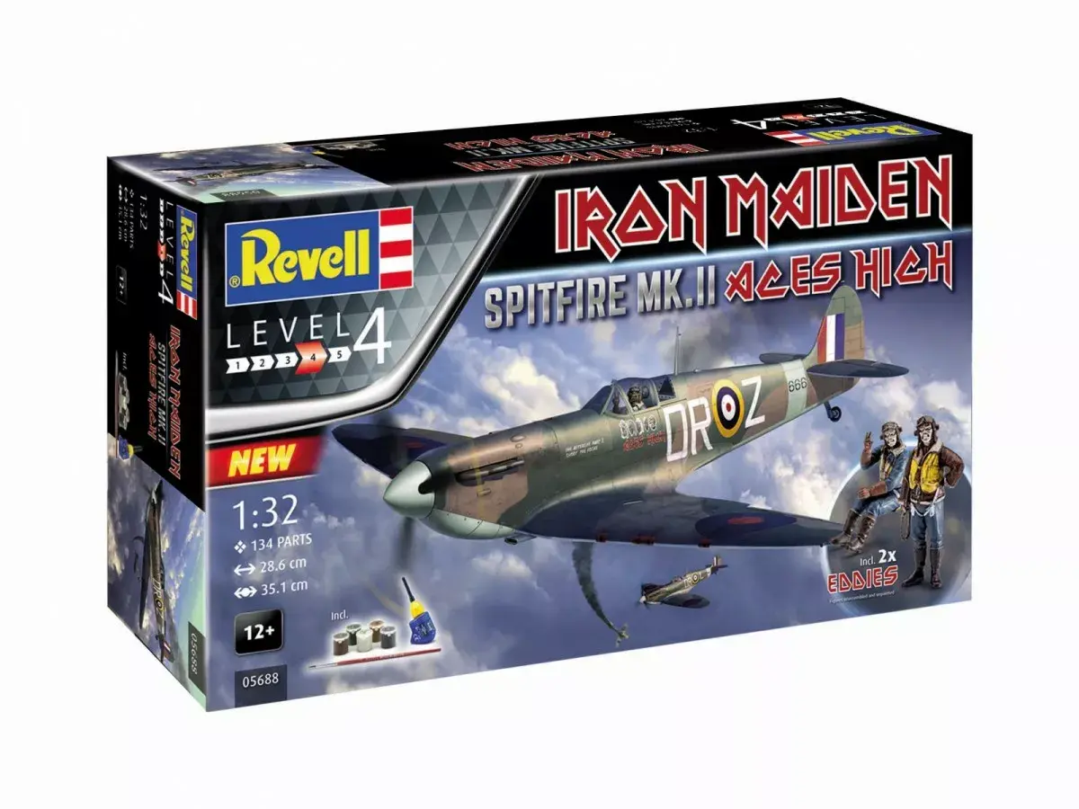 Fiksētā spārna lidmašīnas modelis Revell Spitfire Mk.II Photo 7
