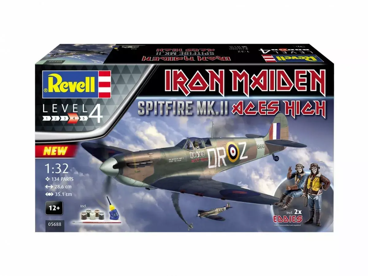 Fiksētā spārna lidmašīnas modelis Revell Spitfire Mk.II Photo 8