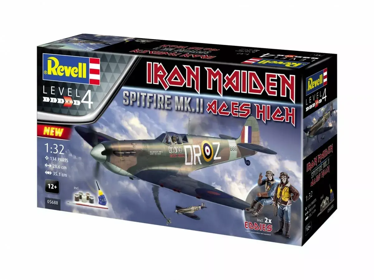 Fiksētā spārna lidmašīnas modelis Revell Spitfire Mk.II Photo 9