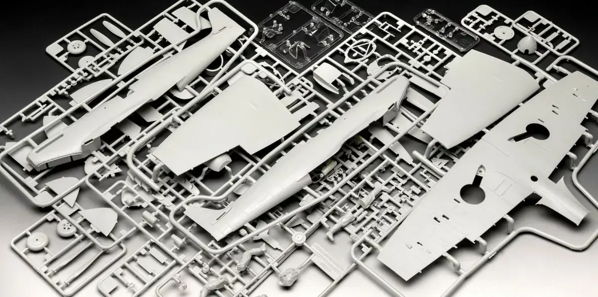 Fiksētā spārna lidmašīnas modelis Revell Spitfire Mk.II Photo 11