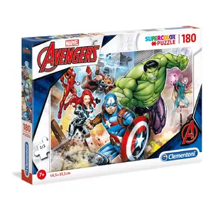 Пазл Clementoni 29295 — 180 элементов, комиксы (Avengers), 7–9 лет
