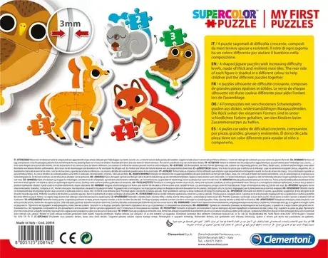 Mīklu puzle Clementoni My First Puzzles 3 gab Photo 3