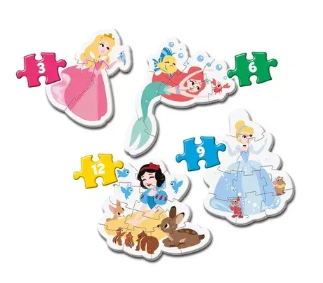 Clementoni My First Puzzles — 3 detaļu Disney Princess puzle Photo 2