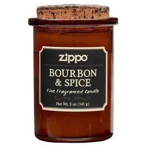 Zippo Candle Spirit Bourbon & Spice 70017 — fragranced candle, 7 oz (approx. 198 g)