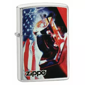 Zippo lighter Mazzi® 24179 — windproof metal refillable pocket lighter