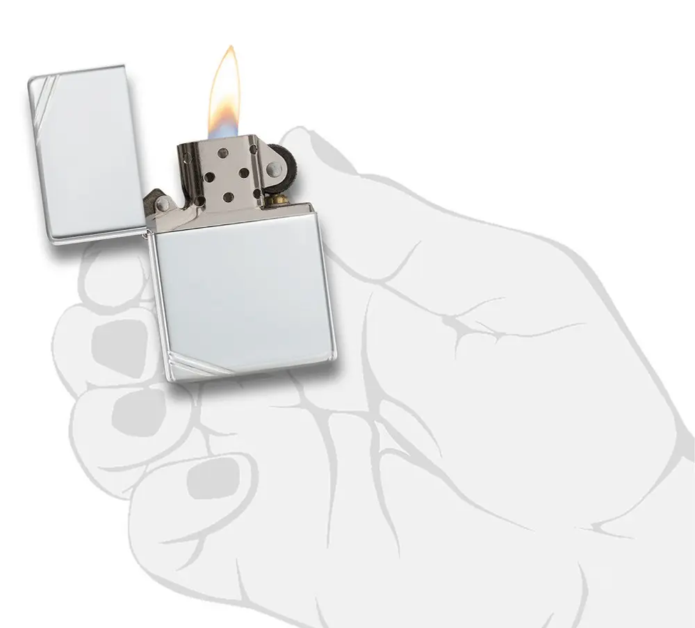 Pīpju šķiltavas Zippo 14 Sterling Silver