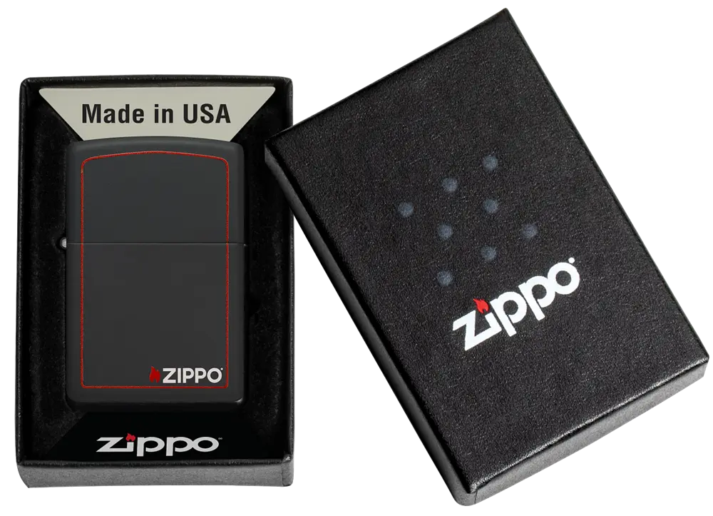 Zibinātājs Zippo Classic Black 218ZB, 218ZB
