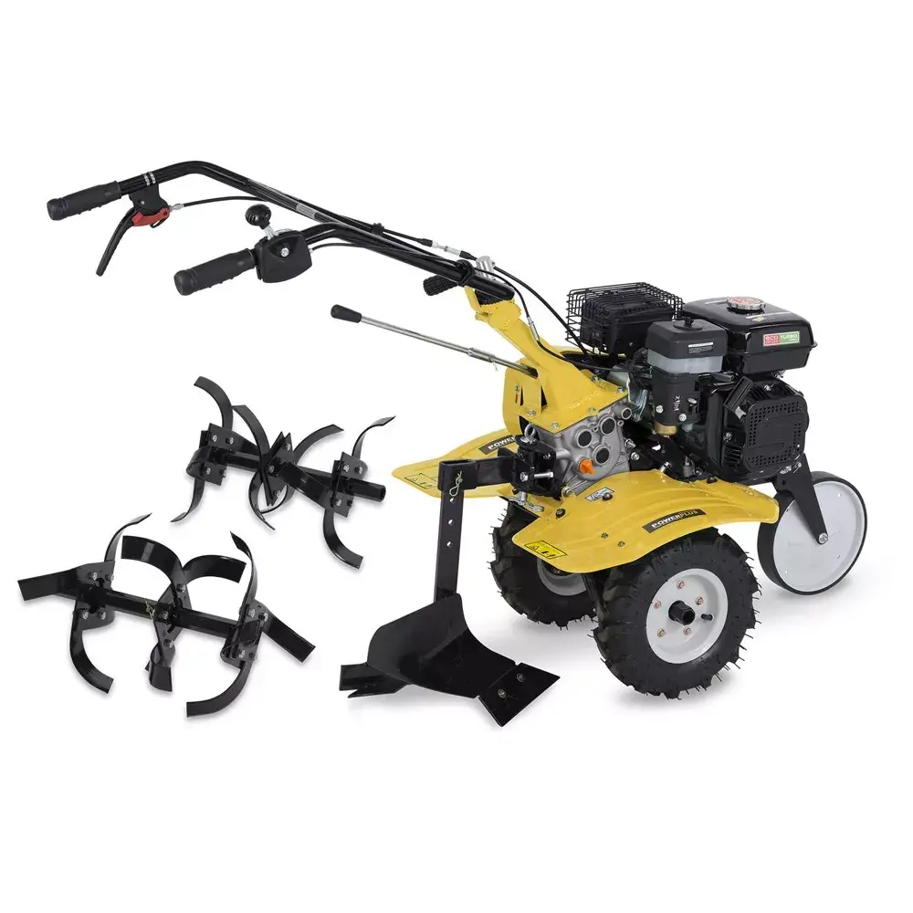 POWERPLUS Cultivator 208cc benzīna mini kultivators Photo 3