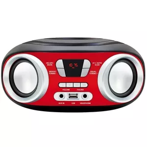 Портативная колонка MANTA MM9210BT Chilli Boombox с Bluetooth, USB, AUX, FM, 26×22,2×14,1 см