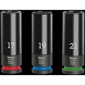 Impact socket set Wera 05004595001