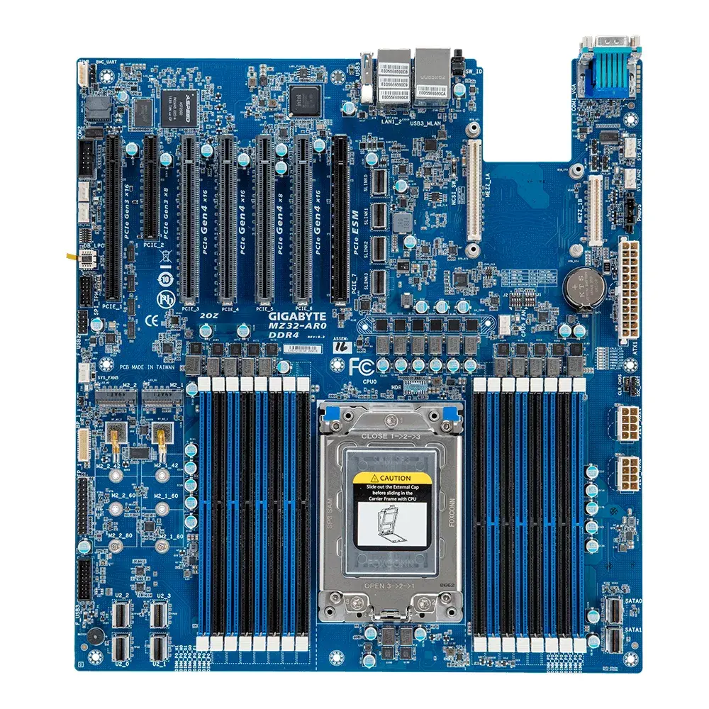 GIGABYTE MZ32-AR0 servera mātesplate | Socket SP3 Photo 3