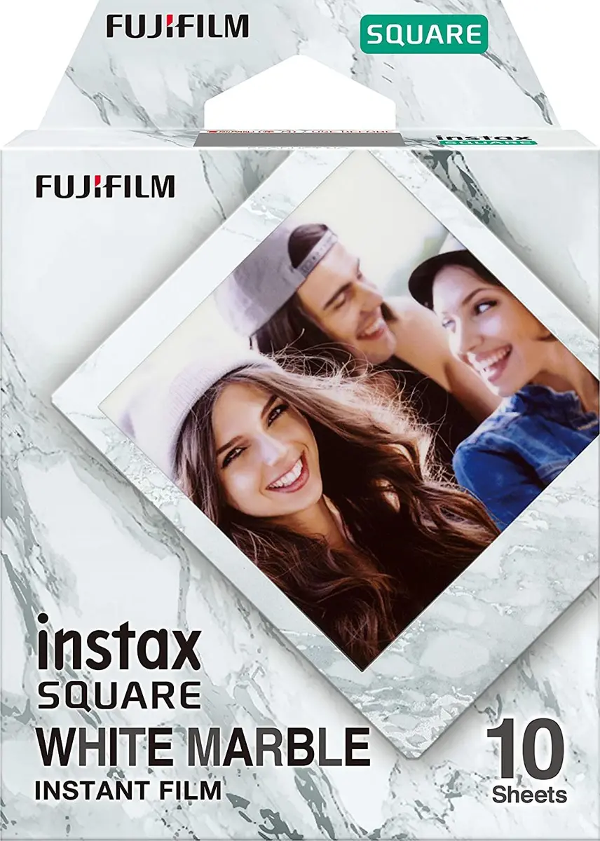 Instant Picture Film Fujifilm SQUARE White Marble Photo 5