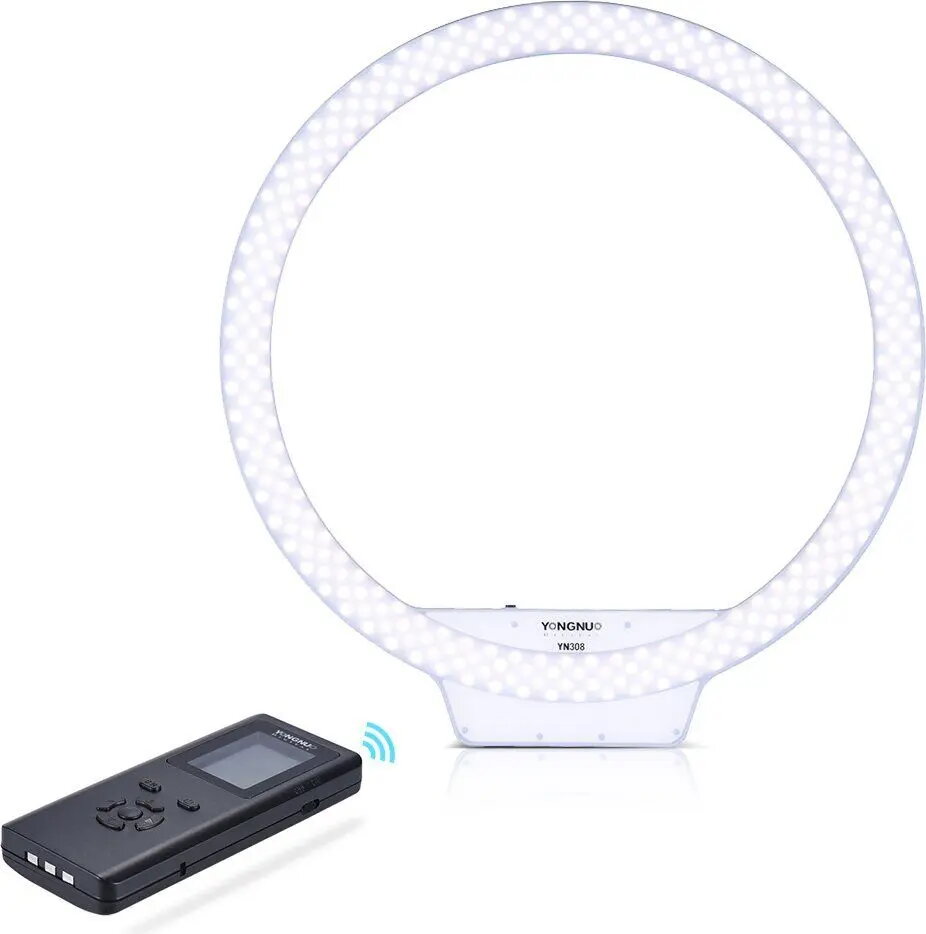 Gredzenveida gaisma Yongnuo YN308 LED foto