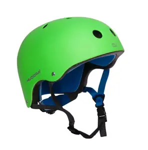 HUDORA 84108 Open-Face Skater Helmet Green Size 51-55