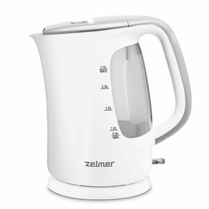 Zelmer ZCK7614 electric kettle 2.5 L 2200 W White