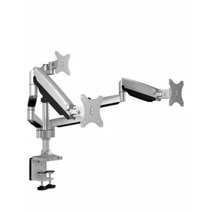 ICY BOX IB-MS505-TI 81.3 cm (32") Clamp Black, Silver