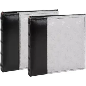 Fotoalbums Victoria Collection Album B 10x15 200MS Flower-5 BP sudraba, 2 gab.