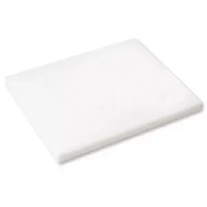 Cutting board KESPER 30102 — rectangular plastic, white, 500×400 mm