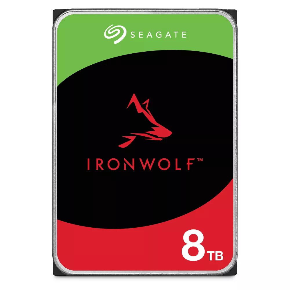 Cietais disks Seagate IronWolf 8 TB