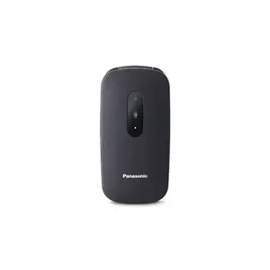 Телефон-раскладушка для пожилых Panasonic KX-TU446EXB — 2.4" (6.1 см) дисплей, 320×240, Single SIM, Bluetooth, 110 г, чёрный