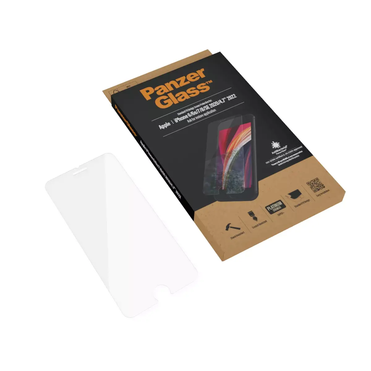 Защитное стекло PanzerGlass iPhone 8 7 6s 6 SE 2020 2022 Photo 5