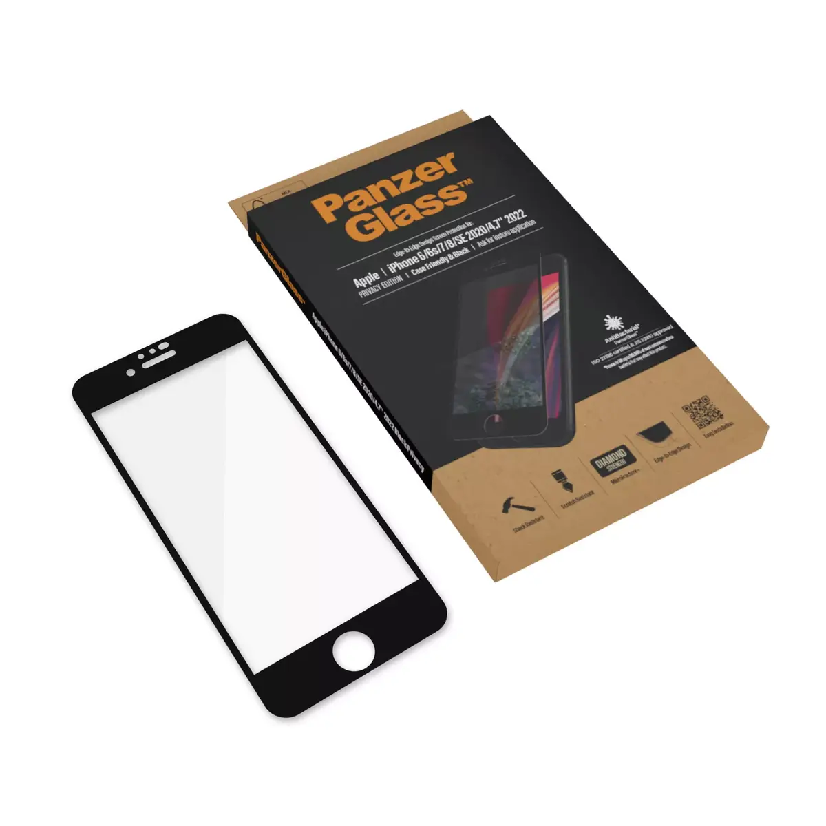 Ekrāna aizsargs PanzerGlass Apple iPhone 8 7 6s 6 SE 2020 Photo 5