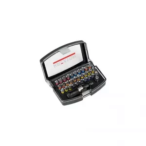 Bit set KREATOR KRT064601 — 32-piece SL/PH/PZ/TORX/HEX screwdriver bits set