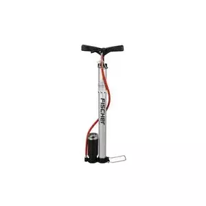 Floor Pump FISCHER 85586 — aluminum construction, for all valve types, robust design