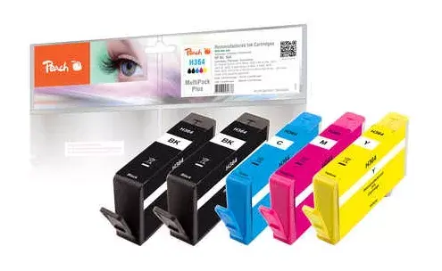 Kārtridžs Peach HP Nr.364 MultiPackPlus