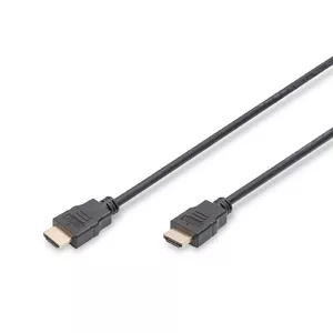 Digitus AK-330114-050-S HDMI kabelis 5 m HDMI Type A (Standard) Melns