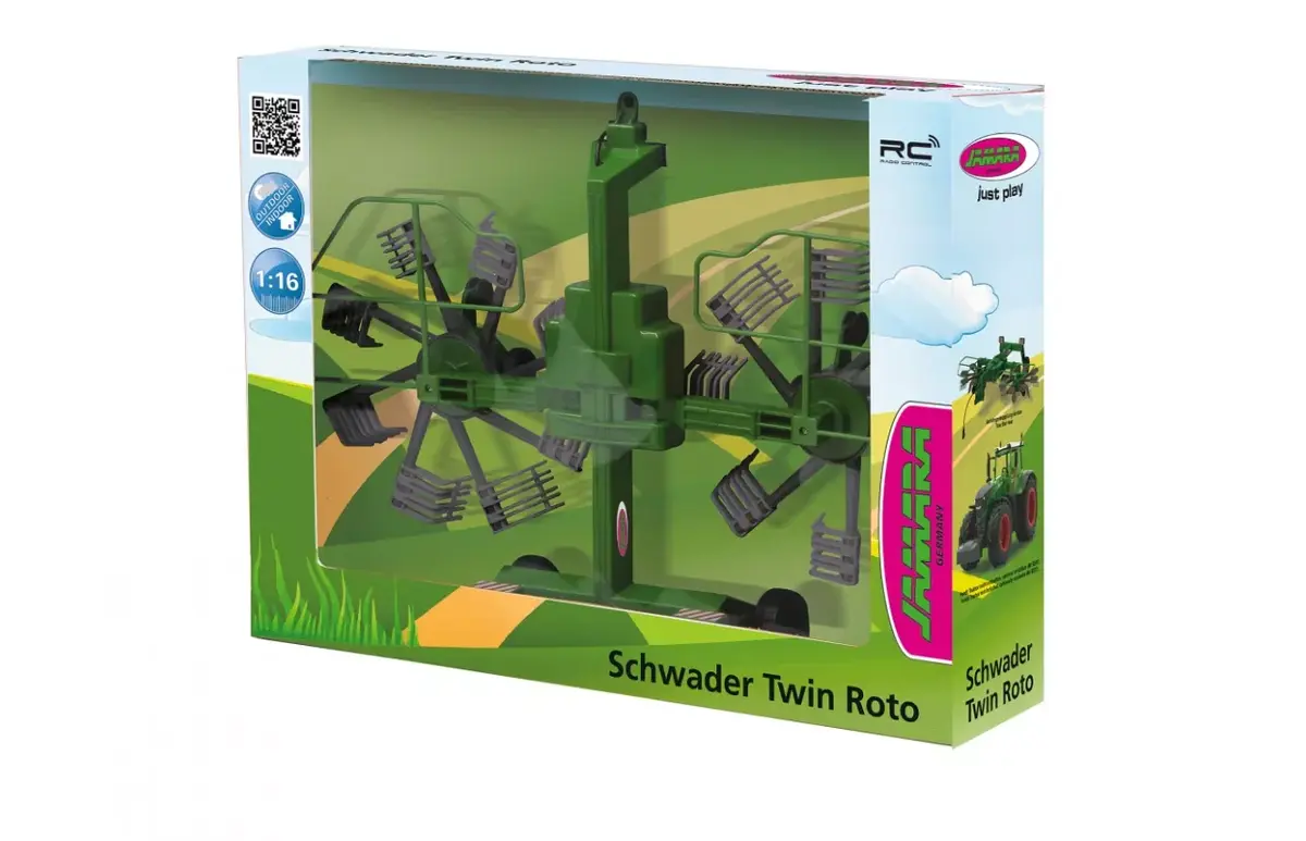 Mēroga modeļa daļa Jamara Hay Rake Twin Roto Photo 7