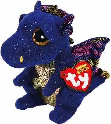 TY Beanie Boos Saffire plīša pūķis Photo 2