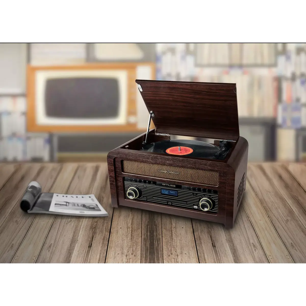Muse MT-115 DAB Turntable Photo 2
