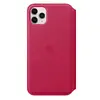 Apple iPhone 11 Pro Max Leather Folio — Berry Photo 2