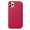 Apple iPhone 11 Pro Max Leather Folio — Berry Photo 4