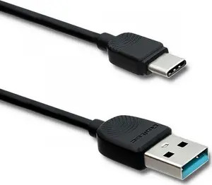 Qoltec 50391 USB 2.0 kabeļis USB A uz USB C 1.2 m melns