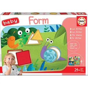 Развивающая пазл-игра Educa Borras Baby Forms для 2–4 лет, 1 игрок, разноцветная