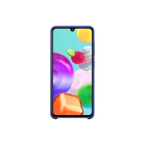 Силиконовый чехол Samsung для Galaxy A41, синий