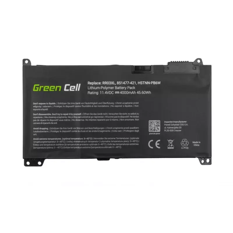 Battery Green Cell HP122 Photo 5
