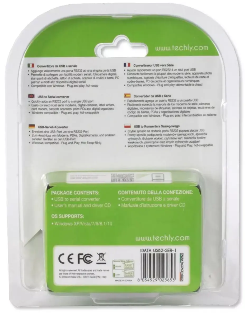 Sērijas kabelis Techly IDATA-USB2-SER-1 Photo 4