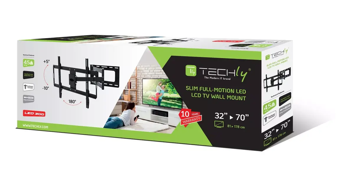 TECHLY ICA-PLB-23M TV wall mount for 32"–70" Photo 2